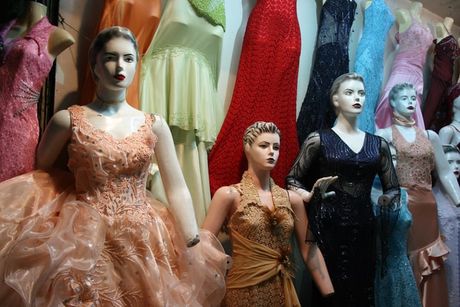 cortes vestidos fiesta