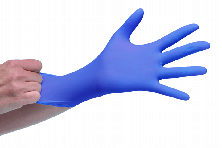 guantes de nitrilo