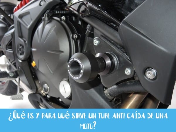¿Qué es y para qué sirve un tope anticaída de una moto?
