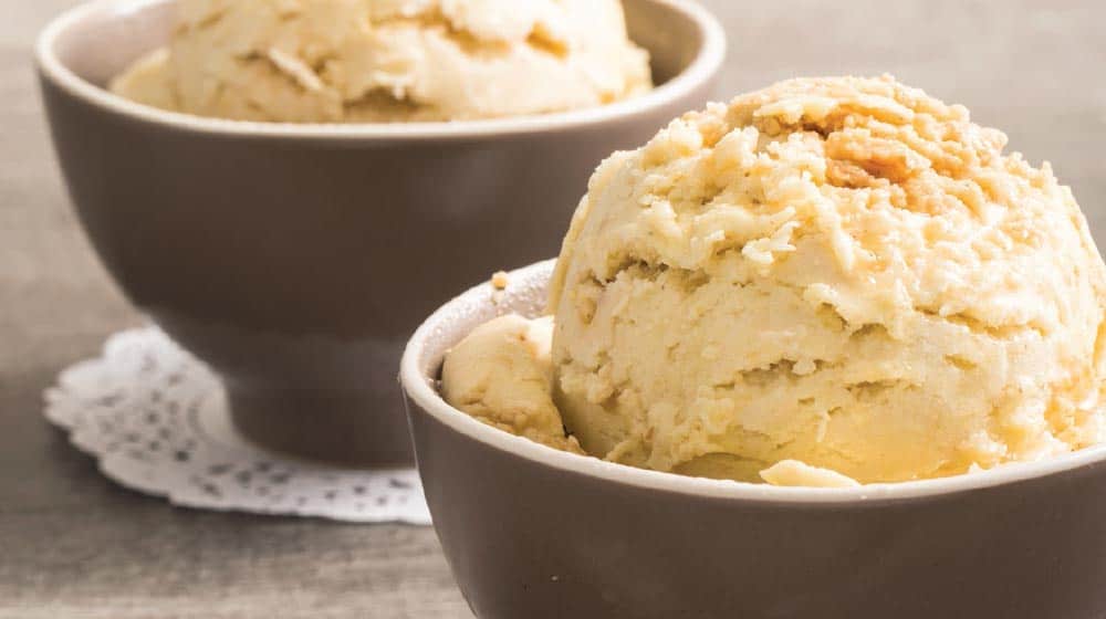 helado de turron jijona