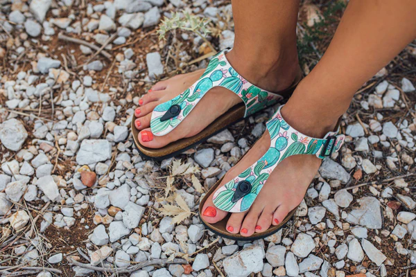 sandalias de dedo cactus