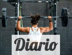 woman doing weight lifting